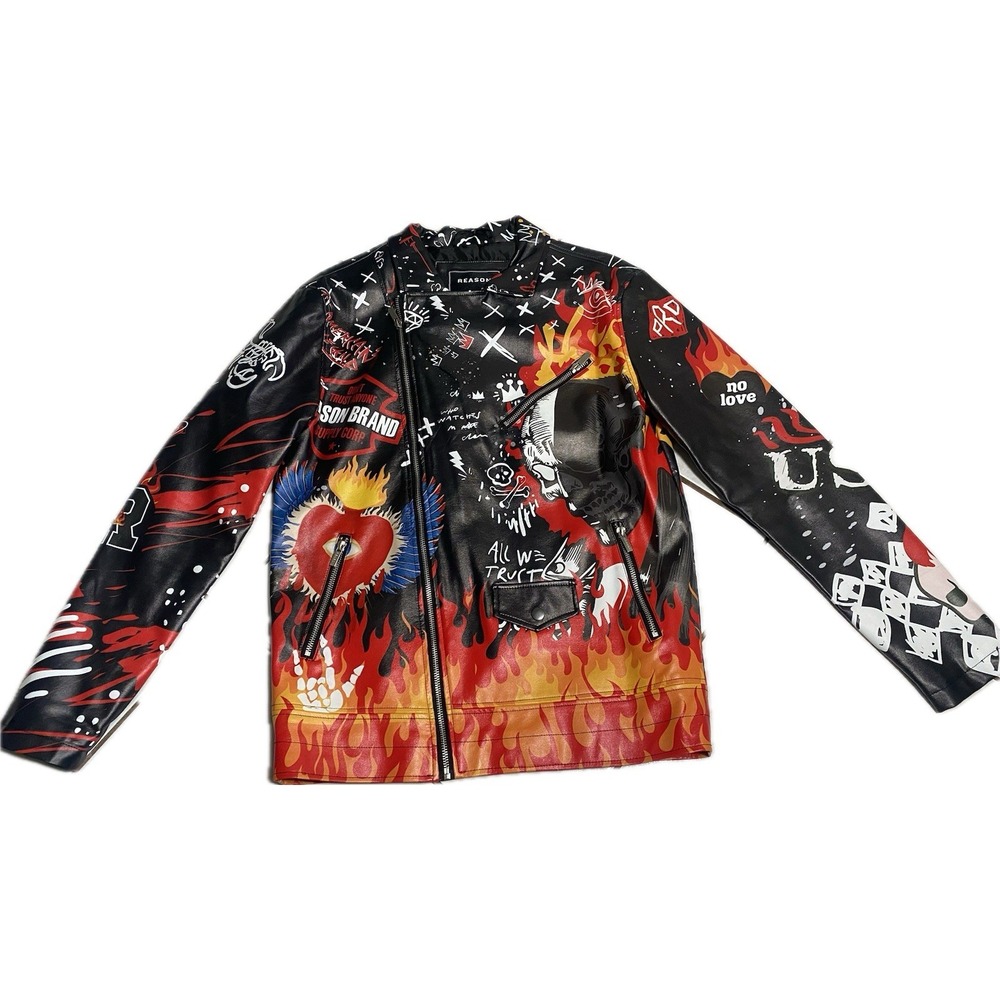 DON'T TRUST ANYONE SUPPLY CORP." BOMBER JACKET-Made in New York City Medium